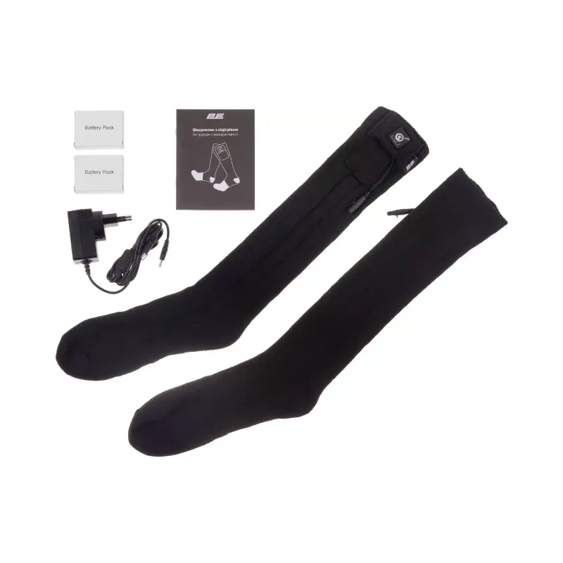 Носки с подогревом 2E, Black (2E-HSRCPM-BK)