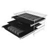 Vgradna pečica Gorenje B60O13PS5I01-2, Black (BPSAX6747A08BG)
