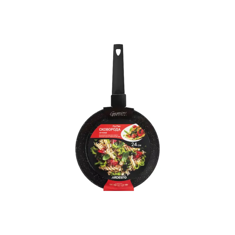 مِقلاة Ardesto Gemini Gourmet Spoleto, Black (AR1924GB)