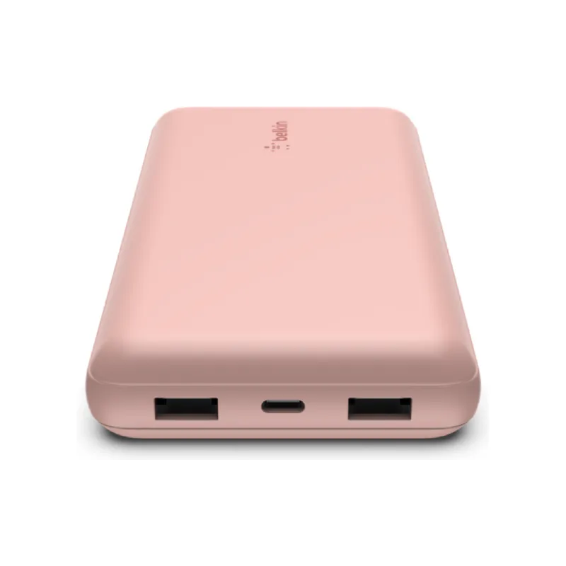 Външна батерия Belkin 20000 mAh, Rose Gold (BPB012BTRG)