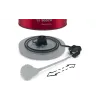 Електрочайник Bosch (TWK4P434), 1700 мл, Red/Grey