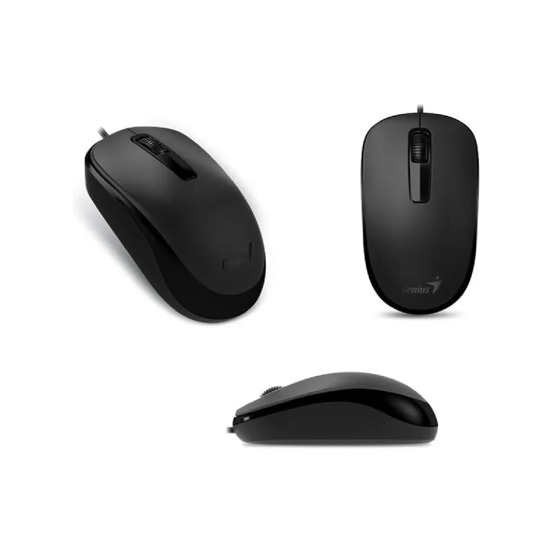 Mouse Genius DX-125 (31010106100), Black