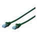 Пач кабел Digitus, Green (DK-1531-005/G)
