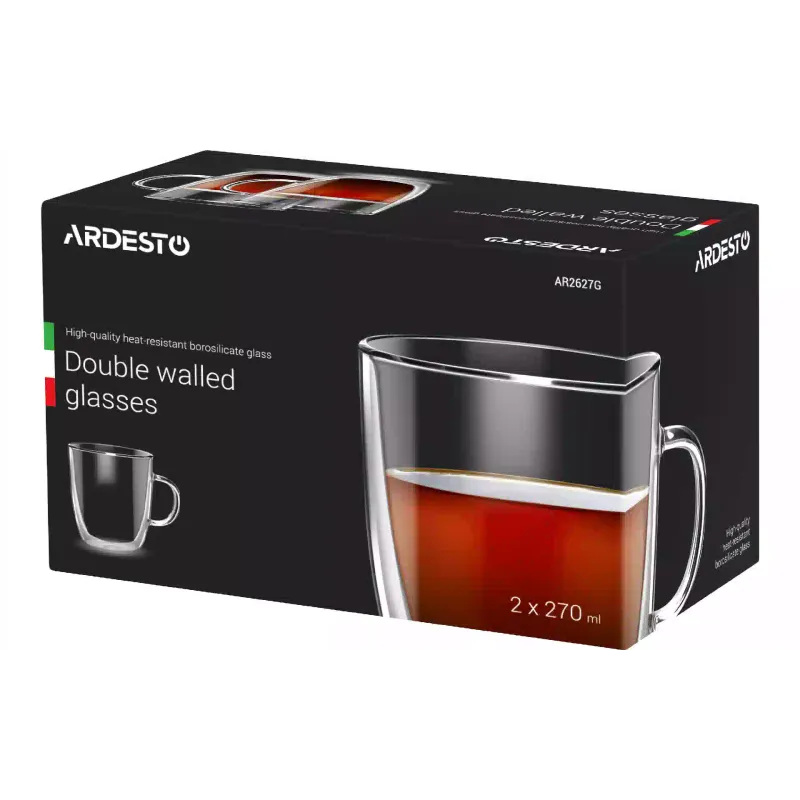 Cup Ardesto, Transparent (AR2627G)
