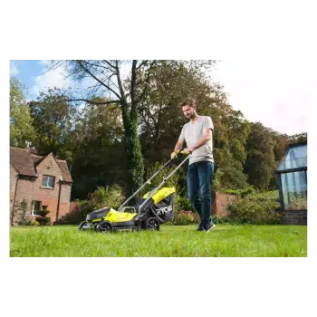 Газонокосарка Ryobi ONE+ RLM18X33B-40 (5133004306), акумуляторна, 35 л, 33 см
