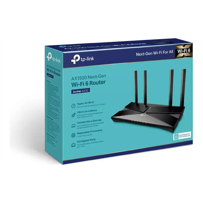 Enrutador TP-Link (Archer AX1500)