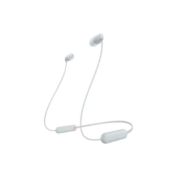 Auriculares Sony WI-C100, White (WIC100W.CE7)