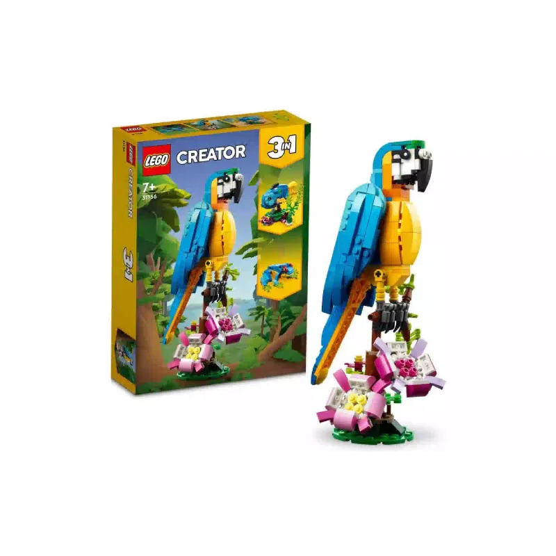 Konstruktor LEGO Creator 3-in-1 Exotic Parrot (31136)