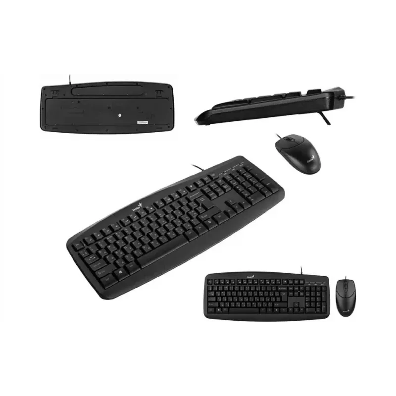 Teclado + Mouse Genius KM-200, Black (31330003410)