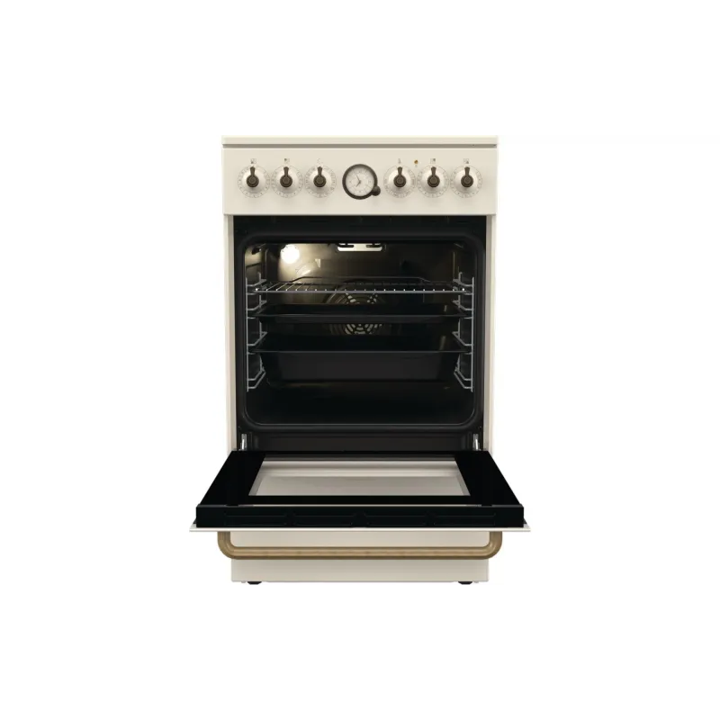 Плита склокерамічна Gorenje (GECS5B70CLI), склокерамічна, 70 л, 50 х 60 см, Beige