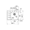 Кухонна мийка Franke CNG 611-62 TL, Beige (114.0630.451)