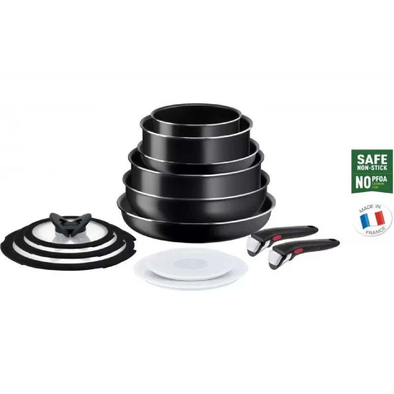 Набор кухонной посуды Tefal Ingenio Easy Cook & Clean, Brown (L1539843)