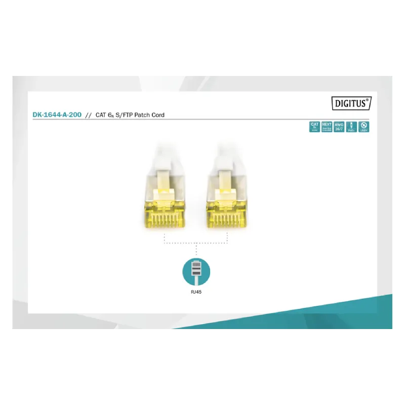 Patch kabel Digitus, Gray (DK-1644-A-200)