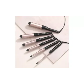 Conical curling iron Babyliss, Black/Pink (C454E)