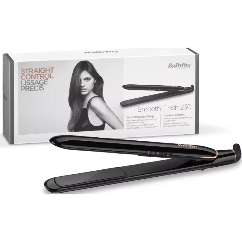 Alisador de cabelo Babyliss, Black (ST250E)