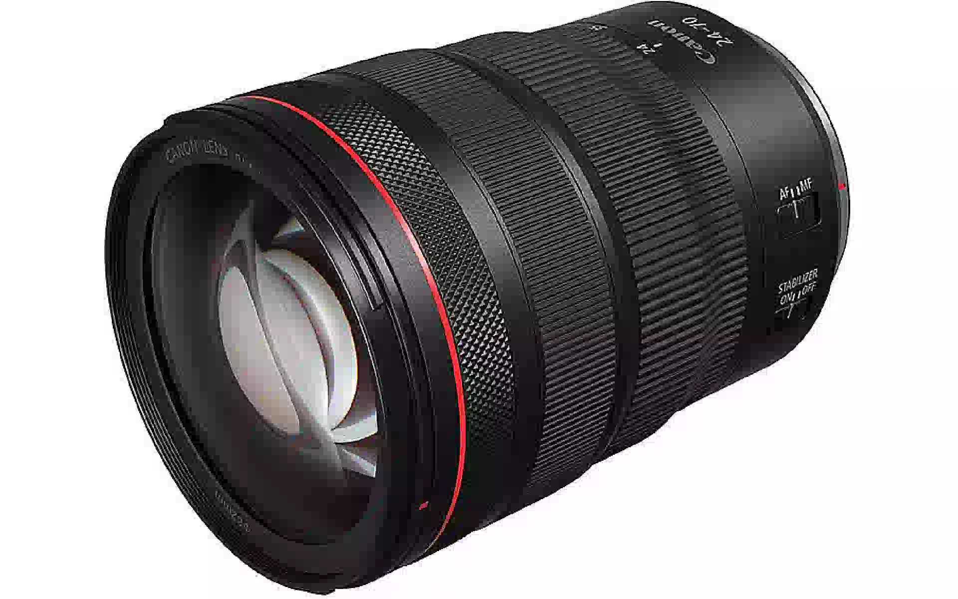 Lente Canon RF 24-70 mm f/2.8 L IS USM (3680C005) Lente Canon RF 24-70 mm f/2.8 L IS USM (3680C005)