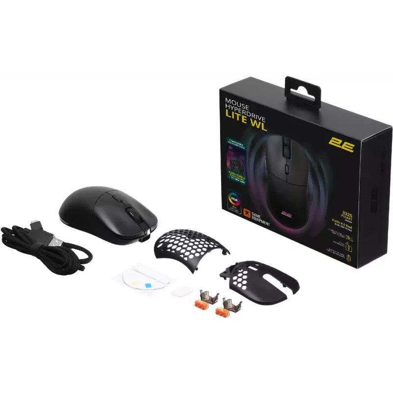 Mouse 2E  Black (2E-MGHDL-WL-BK)