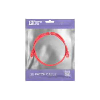Patch kábel 2E, Red (2E-PC5ECOP-120RD)