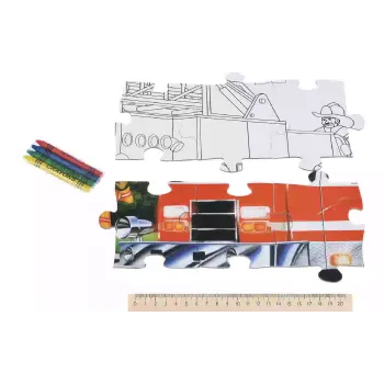 Пазл-розмальовка Same Toy (2038Ut)