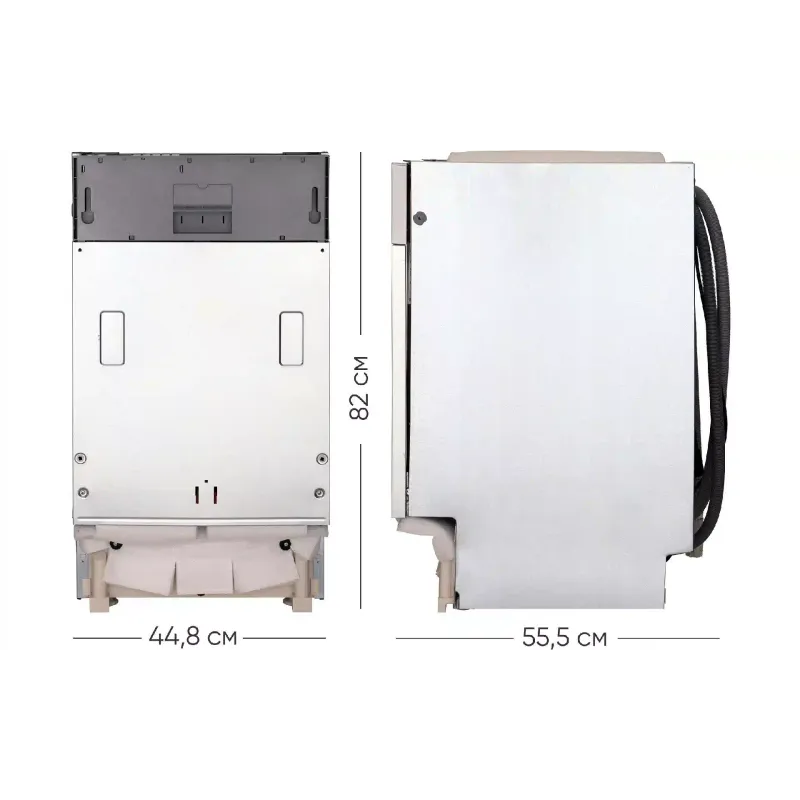 Εντοιχιζόμενο πλυντήριο πιάτων Hotpoint-Ariston, White (HSIO3O23WFE)