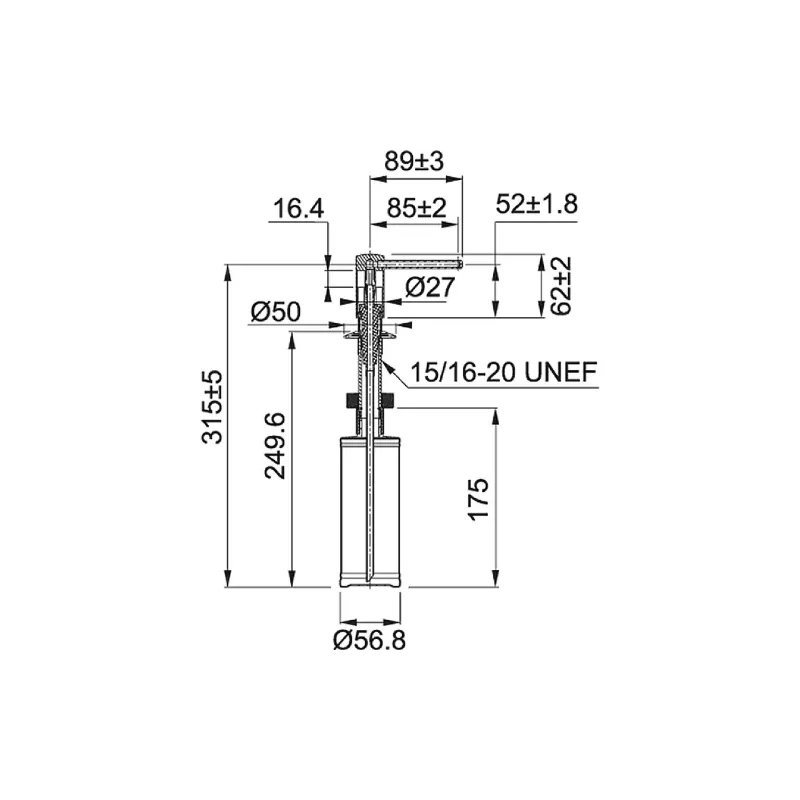 موزع المنظفات Franke (119.0578.743)