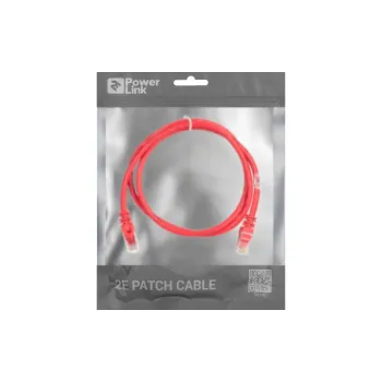 Patch kábel 2E, Red (2E-PC6COP-100RD)