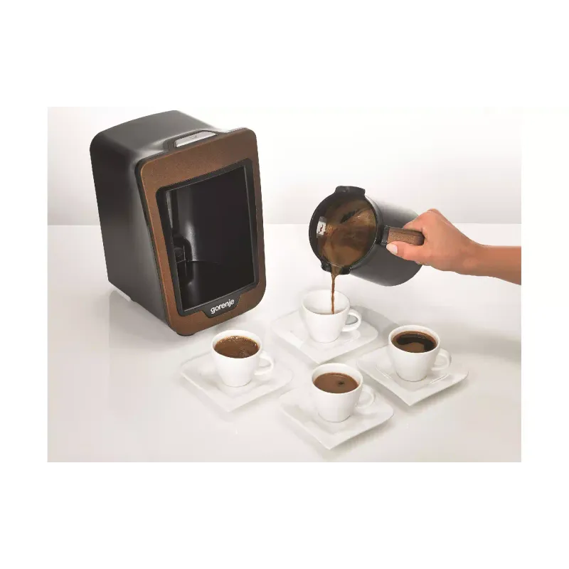 Aparat za kavo s kapljičnim nastavkom Gorenje E100ACM, Brown (ATCM730T)