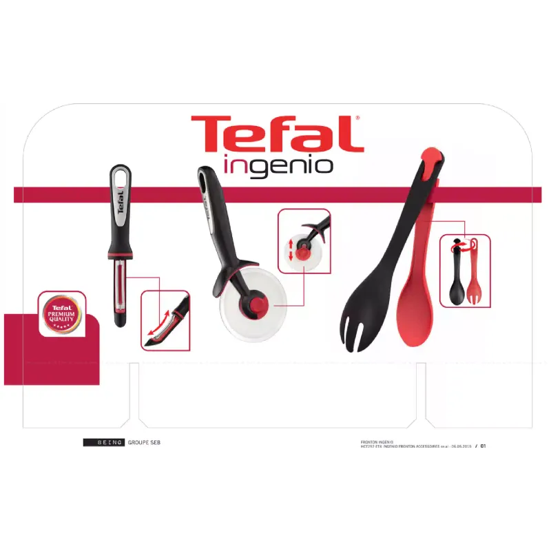 Kartoffelstampfer Tefal Ingenio, Black (K2071214)