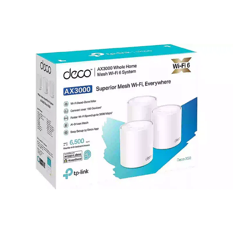 Sistem Wi-Fi TP-Link X50 (Deco X50 3 pack)