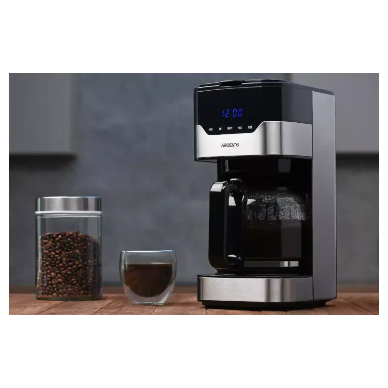 Кавоварка краплинна Ardesto (FCM-D3100), мелена кава, 1500 мл, Silver
