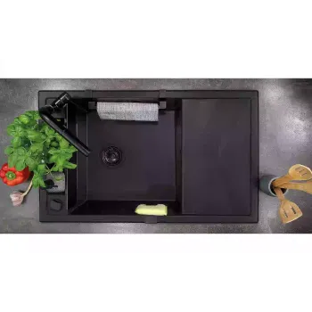 صنبور المطبخ Deante, Black (BQS_N73M)