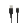 Кабель для зарядки та синхронізації Belkin USB-A - Lightning (CAA002BT2MBK), 2 м, Black