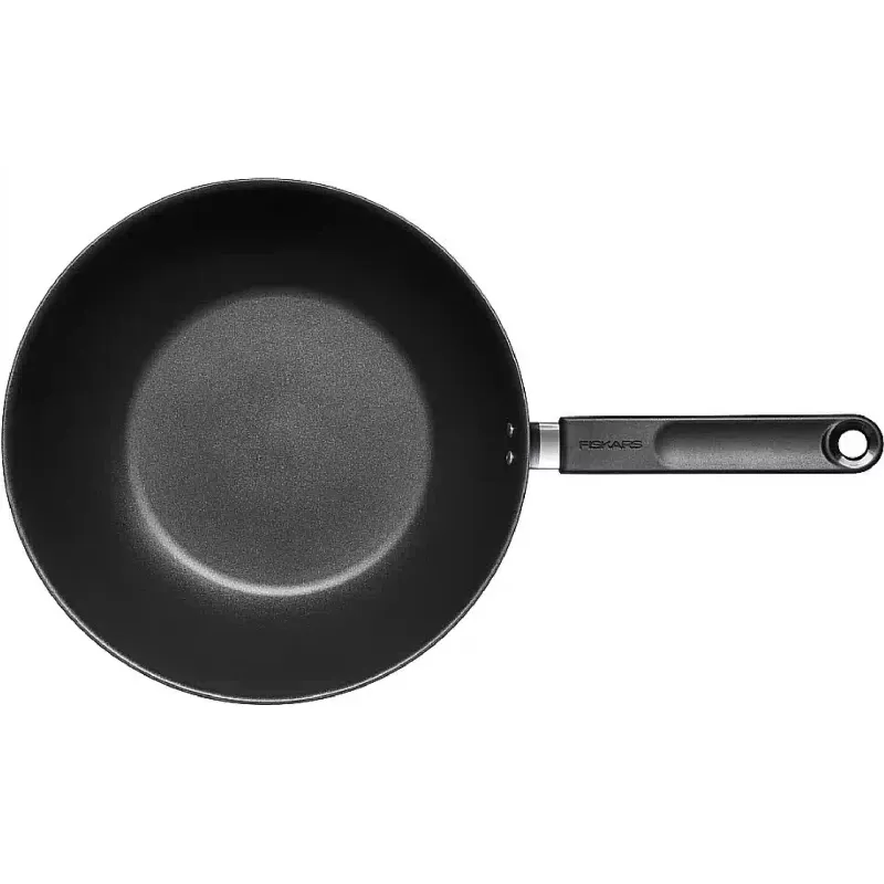 Wok serpenyő Fiskars Functional Form, Black (1027705)