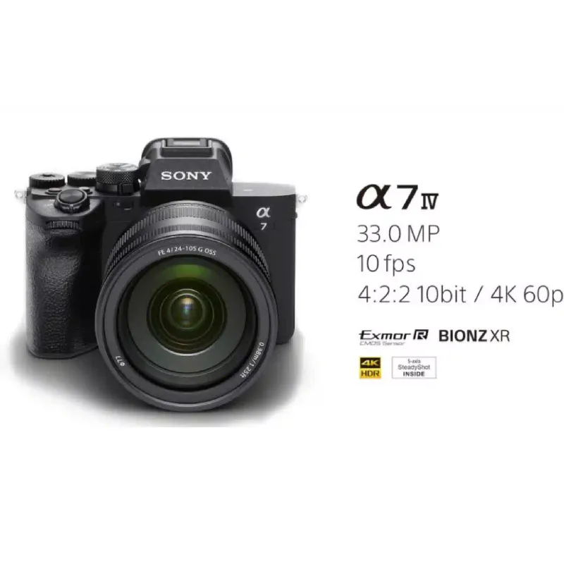 Kamera Sony Alpha 7M4 28-70 mm Kit 7M4, Black (ILCE7M4KB.CEC)