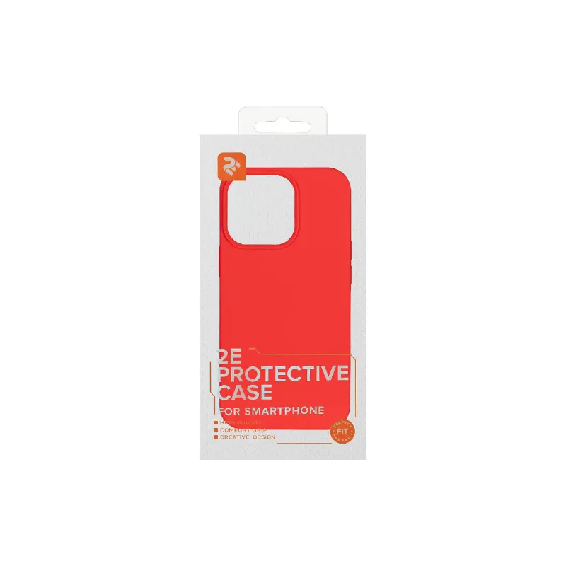 Чохол 2E Liquid Silicone (2E-IPH-14PR-OCLS-RD), для Apple iPhone 14 Pro, Red