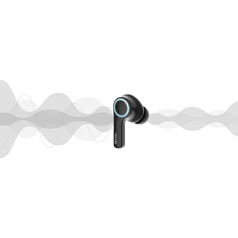 Навушники Tecno, Black (4895180768019)