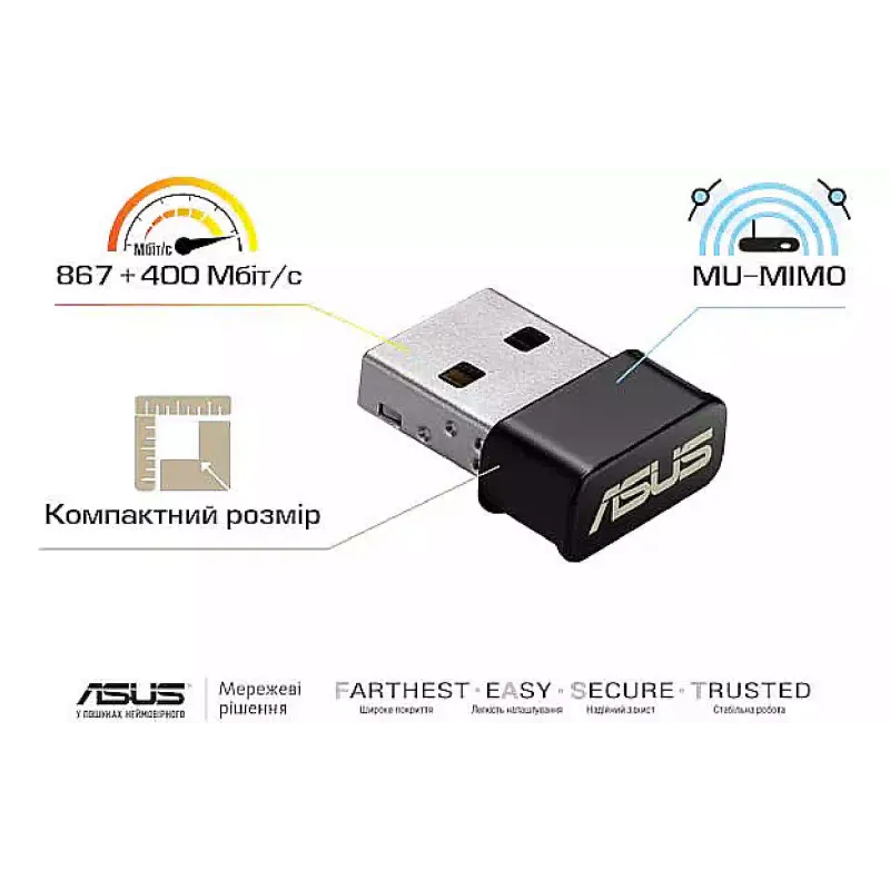 محول واي فاي Asus (90IG03P0-BM0R10)
