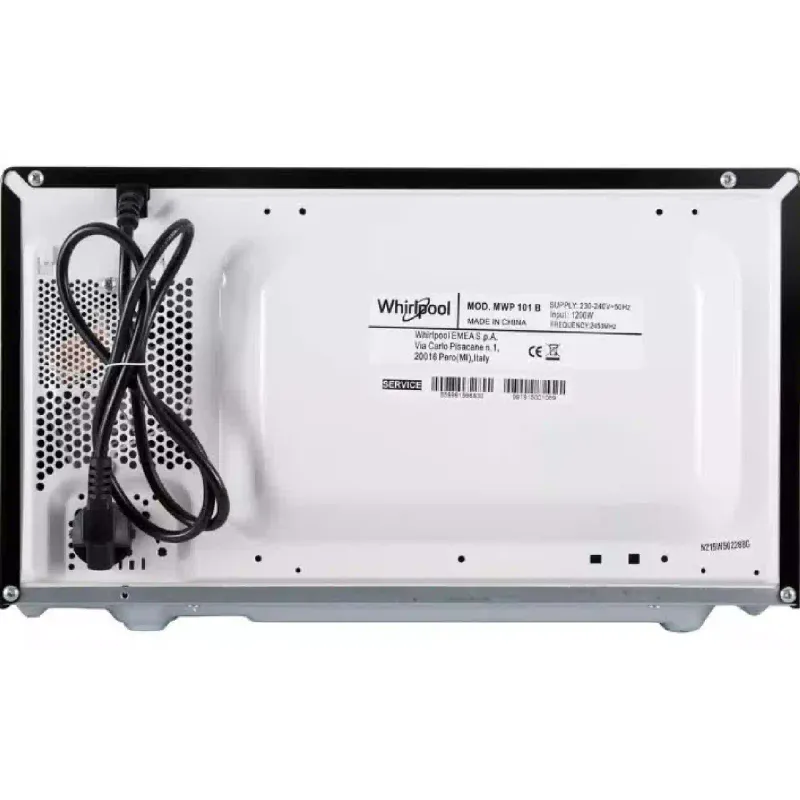 Microwave oven Whirlpool (MWP101B), 20 l, Black