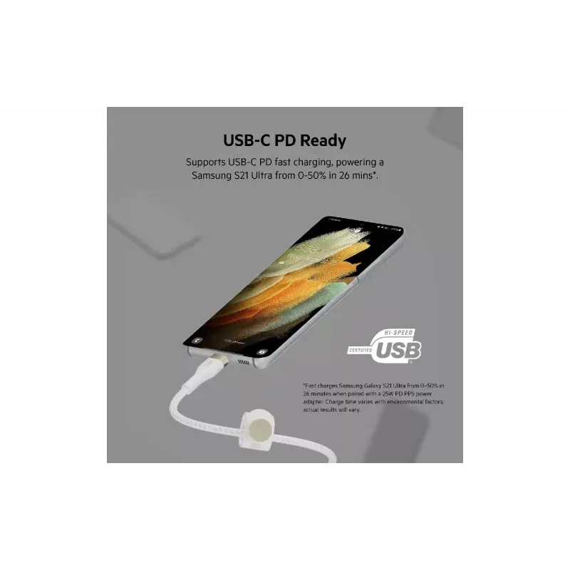 Kabel Belkin, White (CAB011BT1MWH)