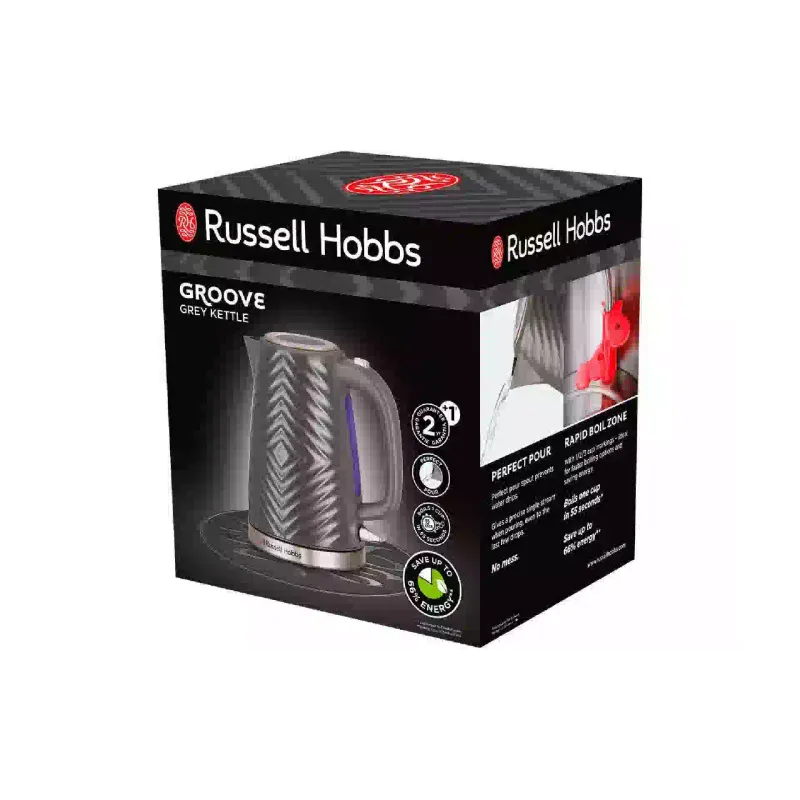 Hervidor eléctrico Russell Hobbs, Gray (26382-70)