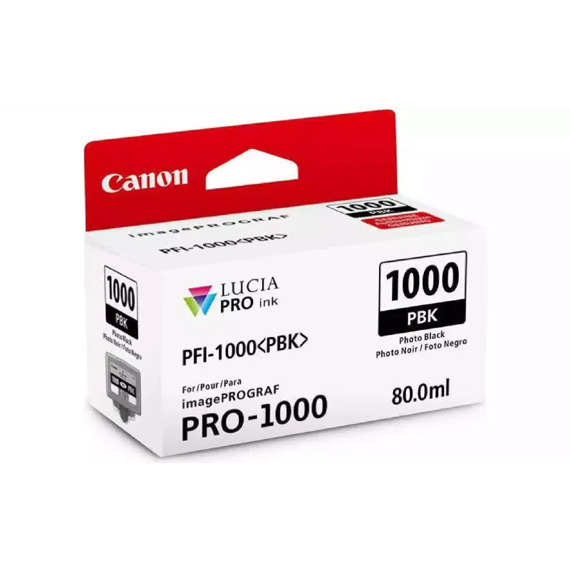 Tintero Canon PFI-1000PBK, Black (0546C001)