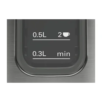 Chaleira elétrica Bosch, Gray (TWK5P475)