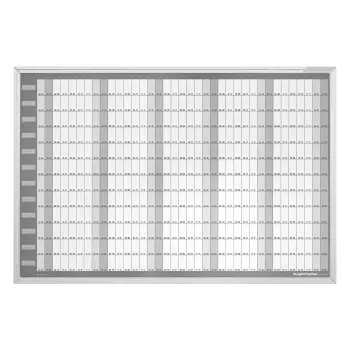 Évtervező Magnetoplan (12365S)