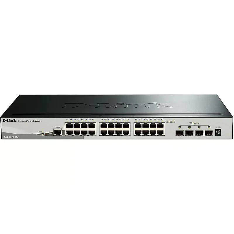 Превключвател D-Link (DGS-1510-28X)