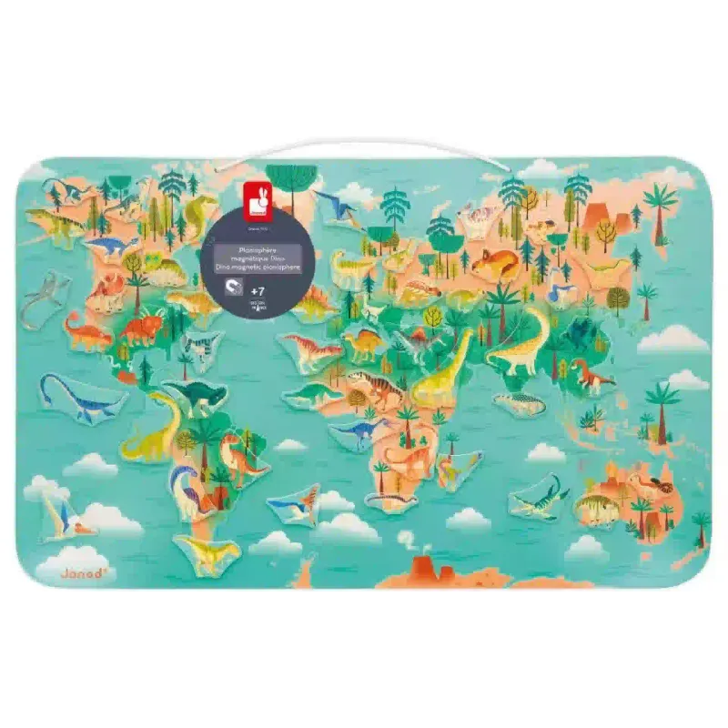 Магнітна карта світу Janod (J05836)