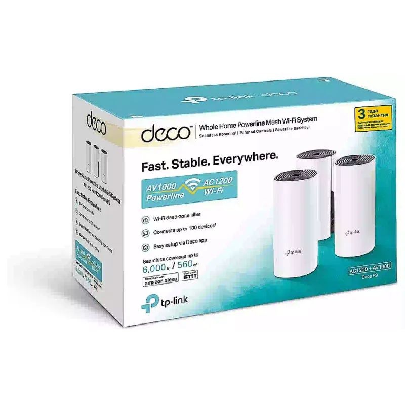 Sistem Wi-Fi TP-Link P9 (Deco P9 3 pack)