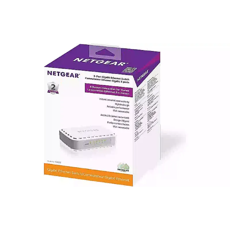 يُحوّل Netgear GS605 (GS605-400PES)