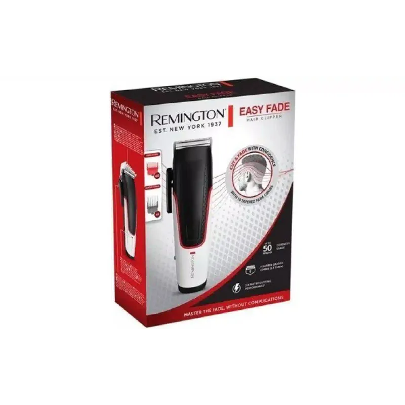 Haarschneider Remington E51 Easy Fade Hair Clipper, Black/White (HC500)