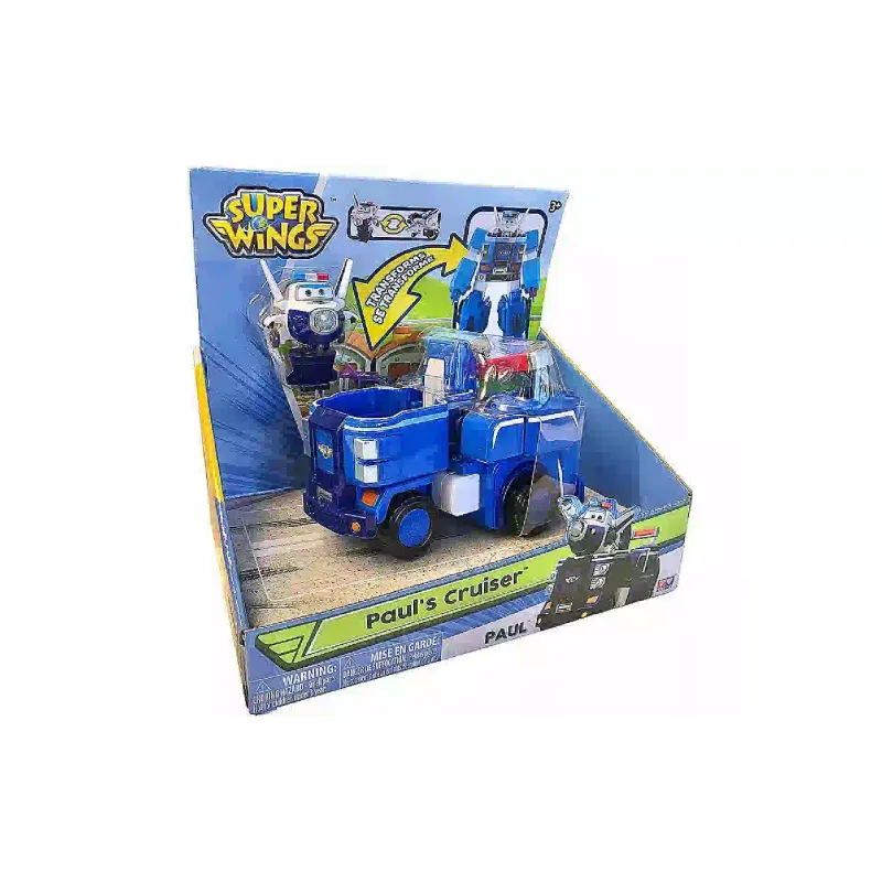مجموعة اللعب Super Wings Transforming Vehicles Paul (EU720315)