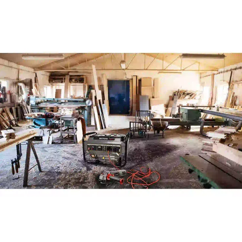 Генератор бензиновый Graphite, 2.2 кВт, 1 фаза, АВР, руч старт (58G904)